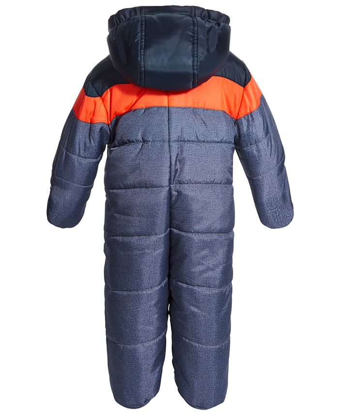 S Rothschild & CO Baby Boys Colorblocked Snowsuit Macy's