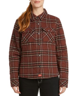 Dickies - Plaid Quilted Shirt Jacket