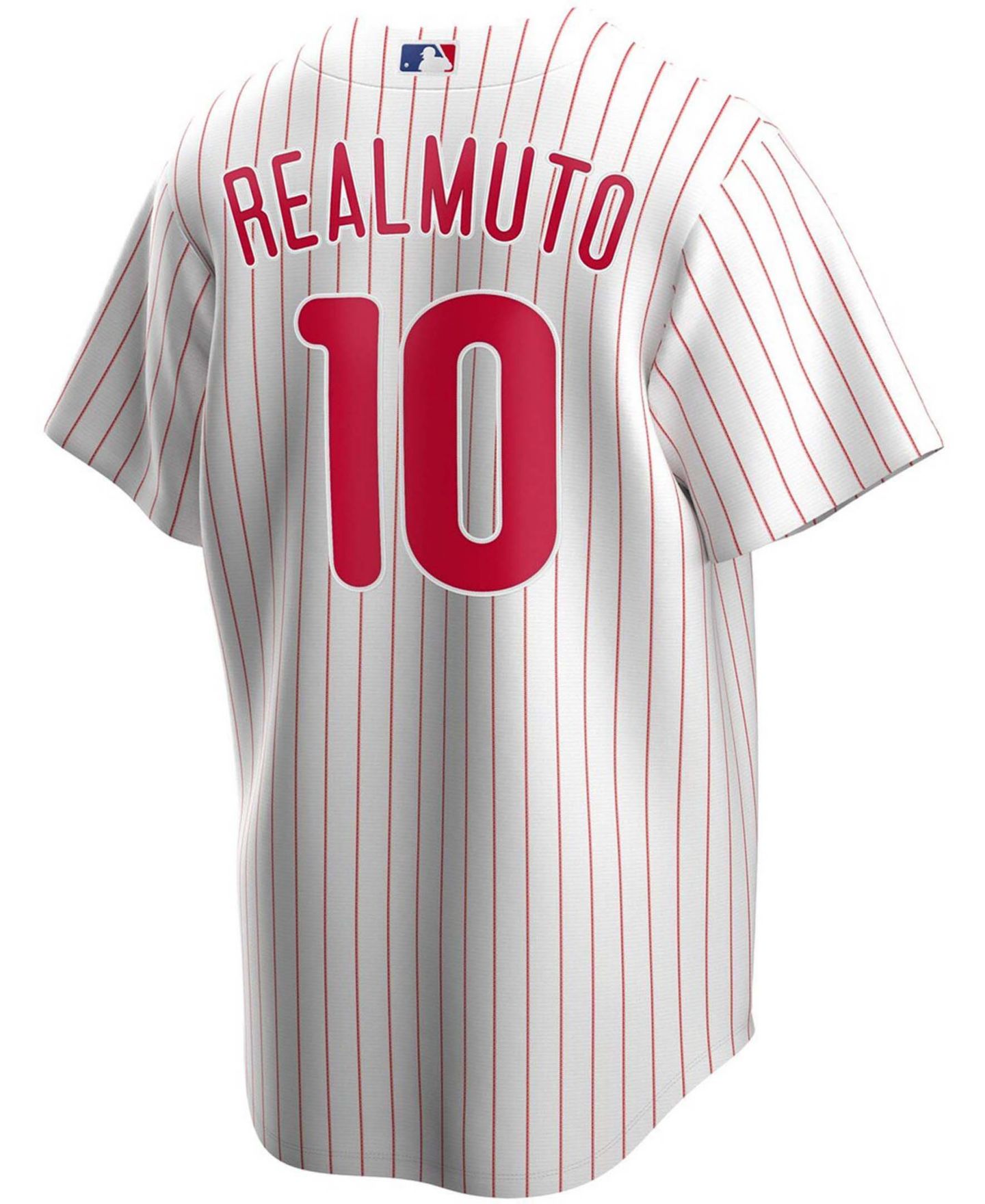 Мужской топ Nike JT Realmuto White Philadelphia Phillies Home Replica Player Name Jersey — фото 2