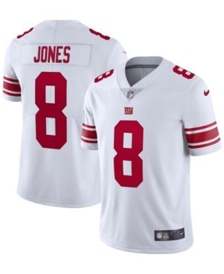 Nike Men's Daniel Jones White New York Giants Vapor Limited Jersey ...