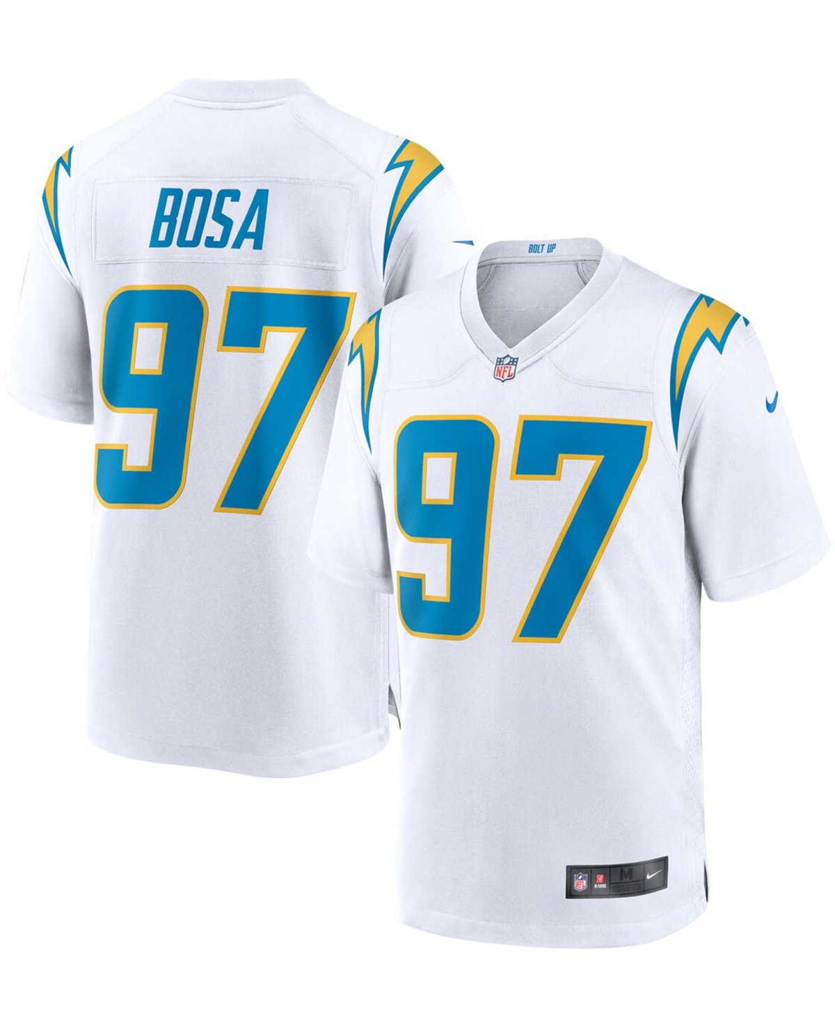 UPC 194321379812 product image for Men's Joey Bosa White Los Angeles Chargers Game Jersey | upcitemdb.com