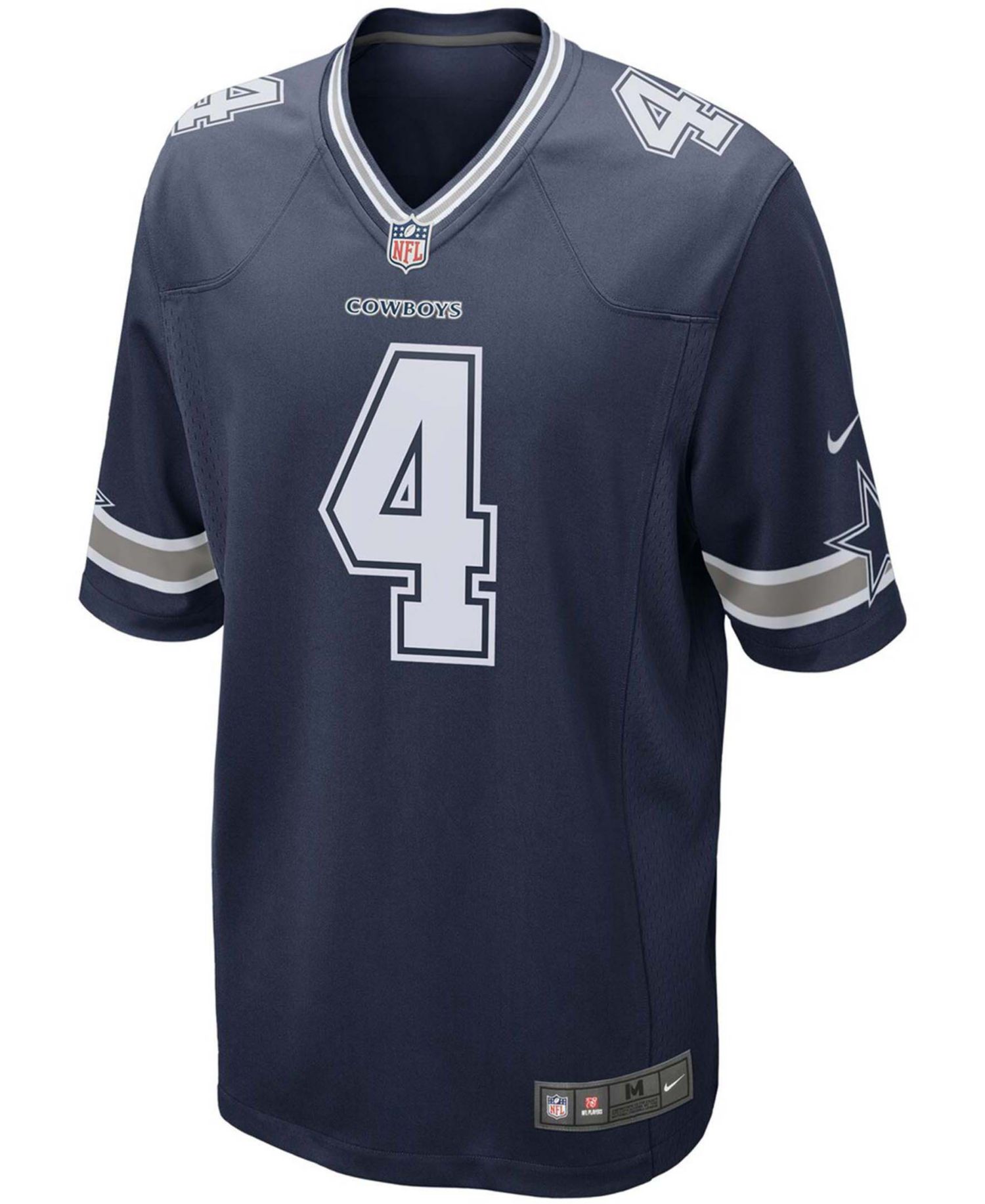 Men's Dak Prescott Dallas Cowboys Alternate Game Jersey