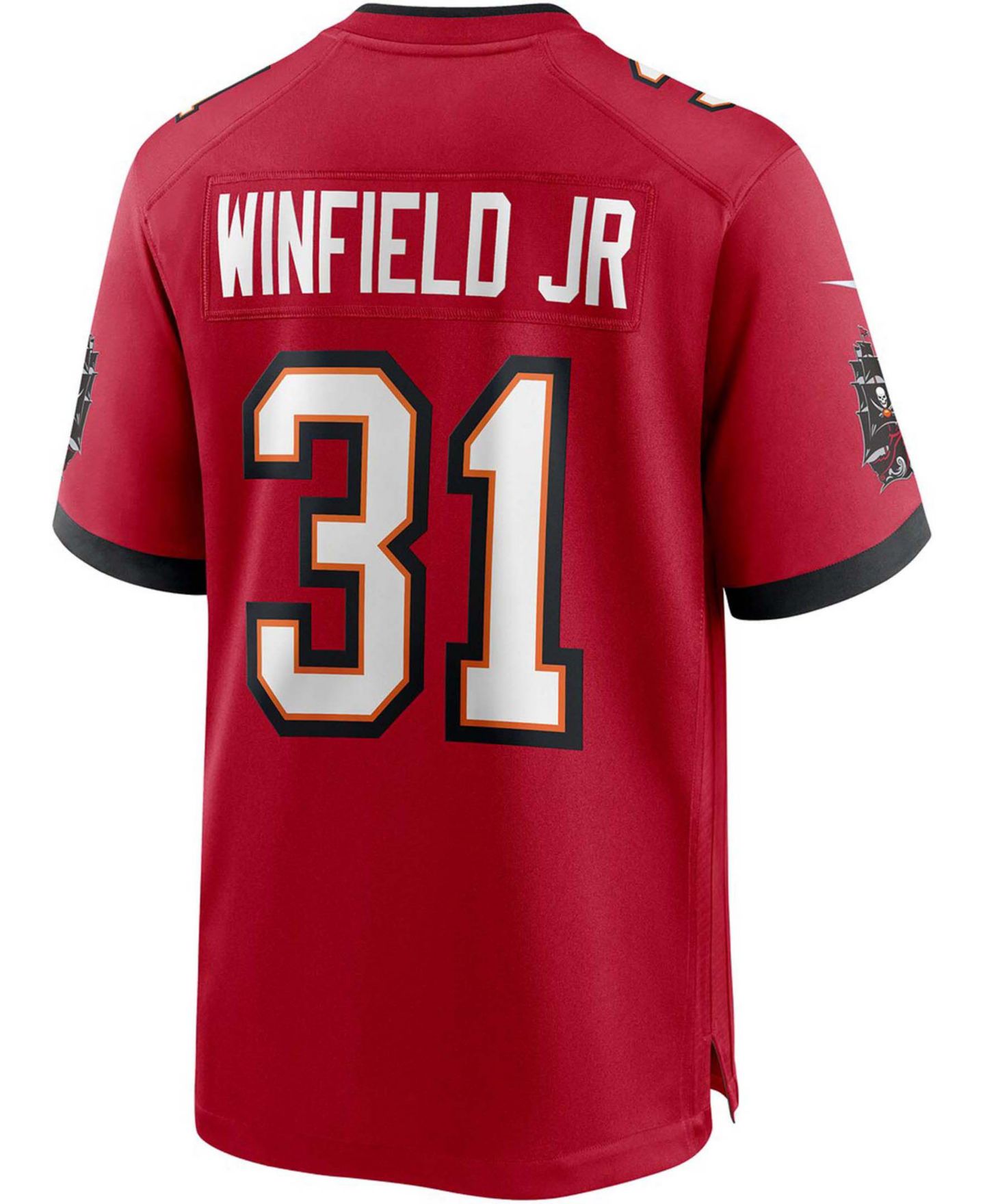 Мужской топ Nike Antoine Winfield Jr. Tampa Bay Buccaneers Game Jersey, цвет: Красный — фото 3