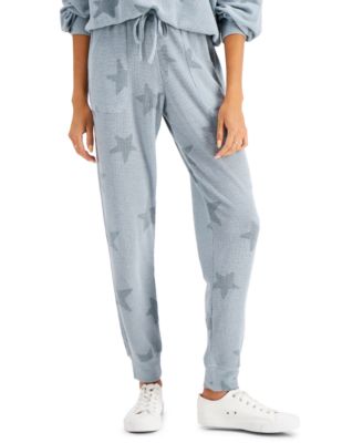 Hippie Rose - Juniors' Waffle-Knit Jogger Pants