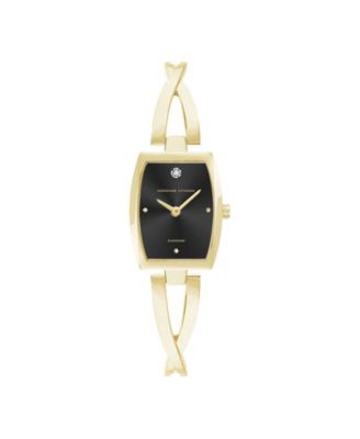 Adrienne Vittadini Women s Gold Tone Metal Strap Watch 22mm Macy s