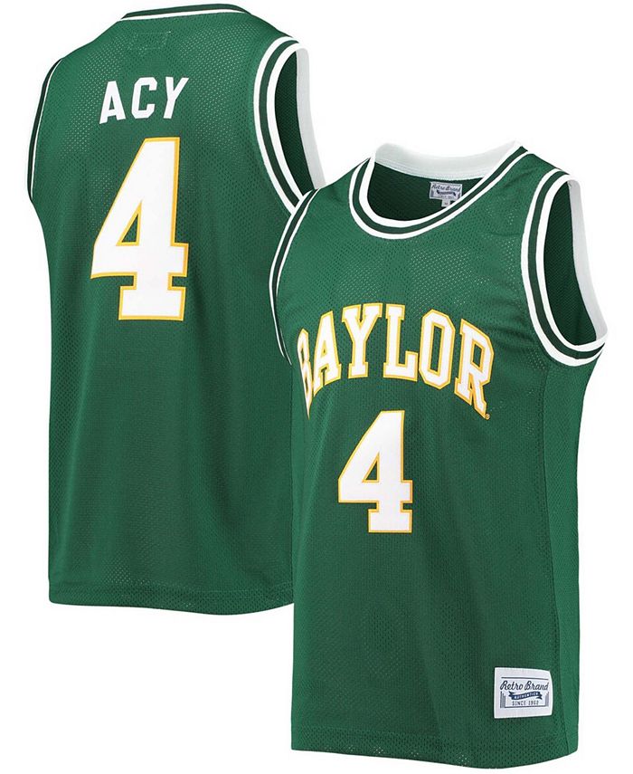 Original Retro Brand Men's Quincy Acy Green Baylor Bears