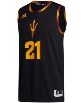 Men's #21 Black Arizona State Sun Devils Swingman Jersey