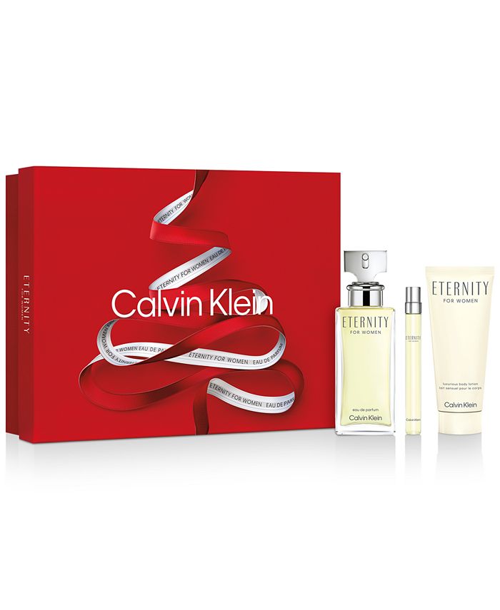 Calvin Klein 3-Pc. Eternity For Women Eau de Parfum Gift Set & Reviews -  Perfume - Beauty - Macy's