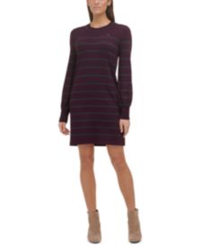 Striped Sweater Sheath Dress