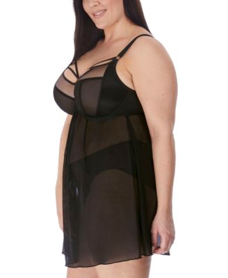 Plus Size Sachi Babydoll Chemise