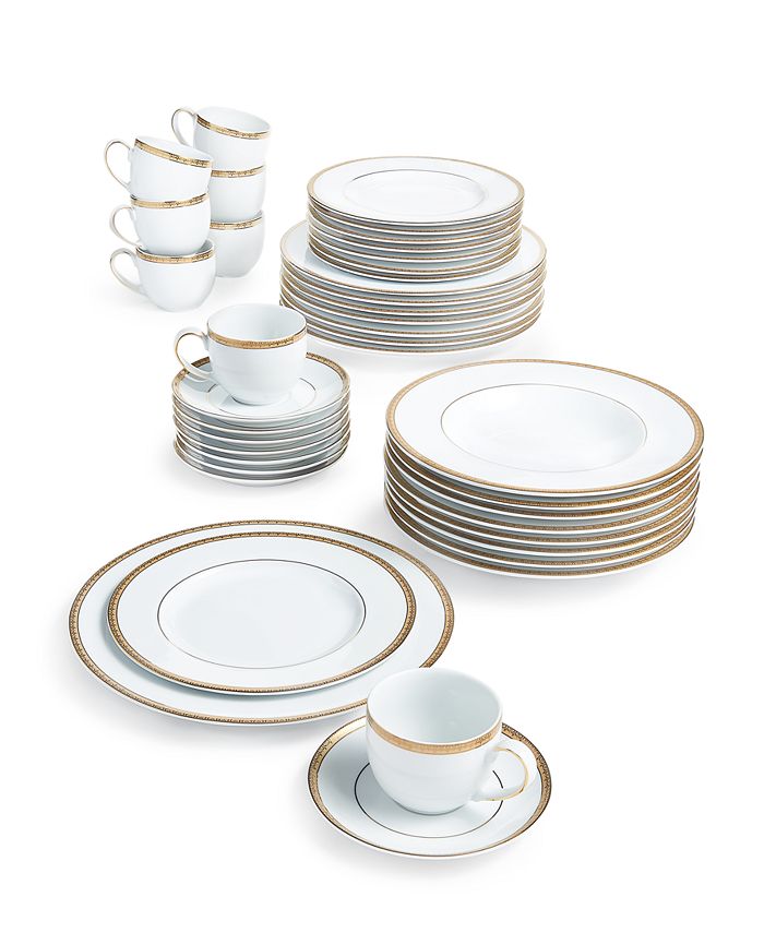 Charter Club Grand Buffet 40-Pc. Dinnerware Set, Service for 8, Created for  Macy's & Reviews - Dinnerware - Dining - Macy's