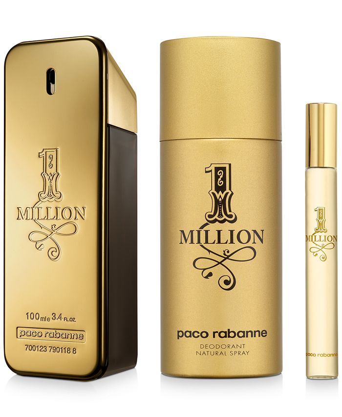 Paco Rabanne Men's 1 Million Eau de Toilette Gift Set & Reviews - Perfume - Macy's