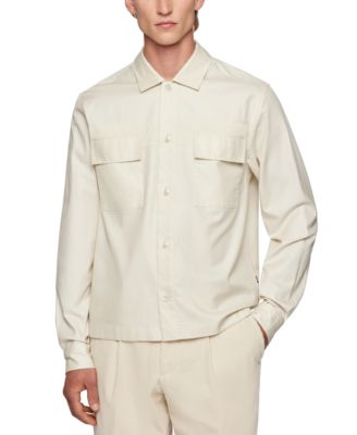 Hugo Boss - Men's Relaxed-Fit Overshirt