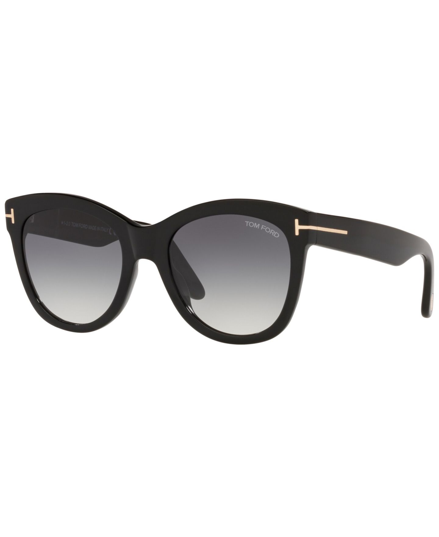 Женские солнцезащитные очки Tom Ford Sunglasses, TR001310 54, цвет: Чёрный блестящий — фото 1