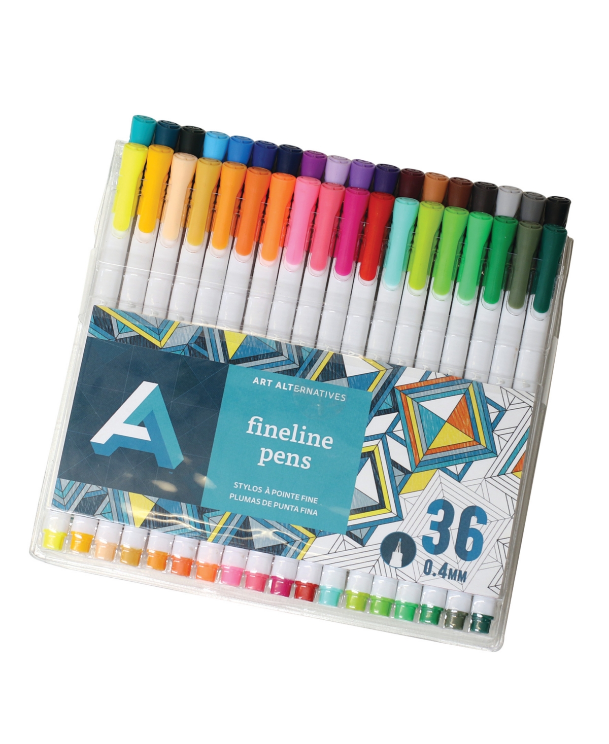 Fineline Pen Set, 36 Pieces - Multi