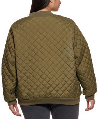 plus size quilted pullover