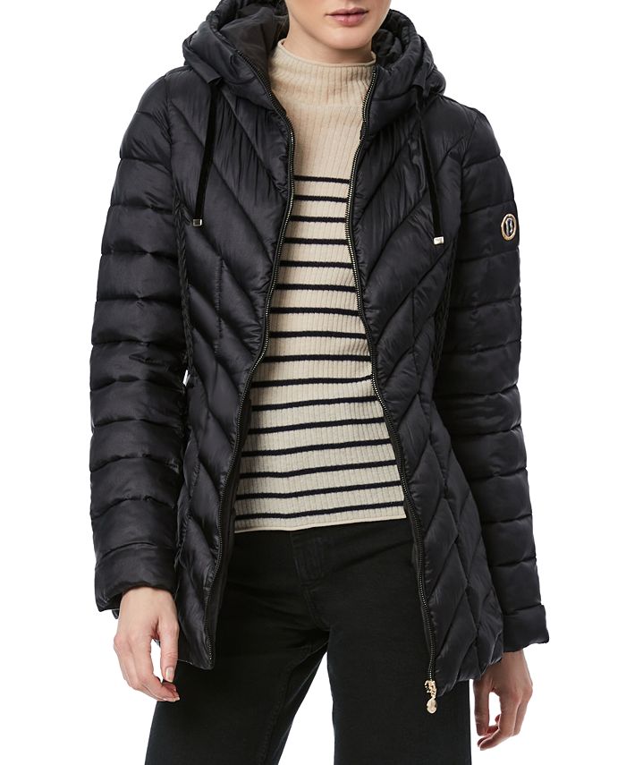 Bernardo Hooded Quilted Packable Puffer Coat & Reviews Coats & Jackets Women Macy's