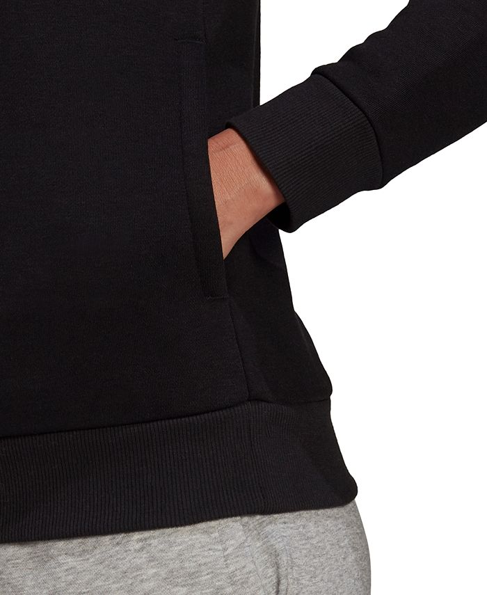 adidas Women's Logo Fleece Sweatshirt Hoodie & Reviews Tops Women Macy's