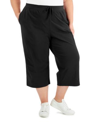 Karen Scott Plus Size Drawstring-waist 