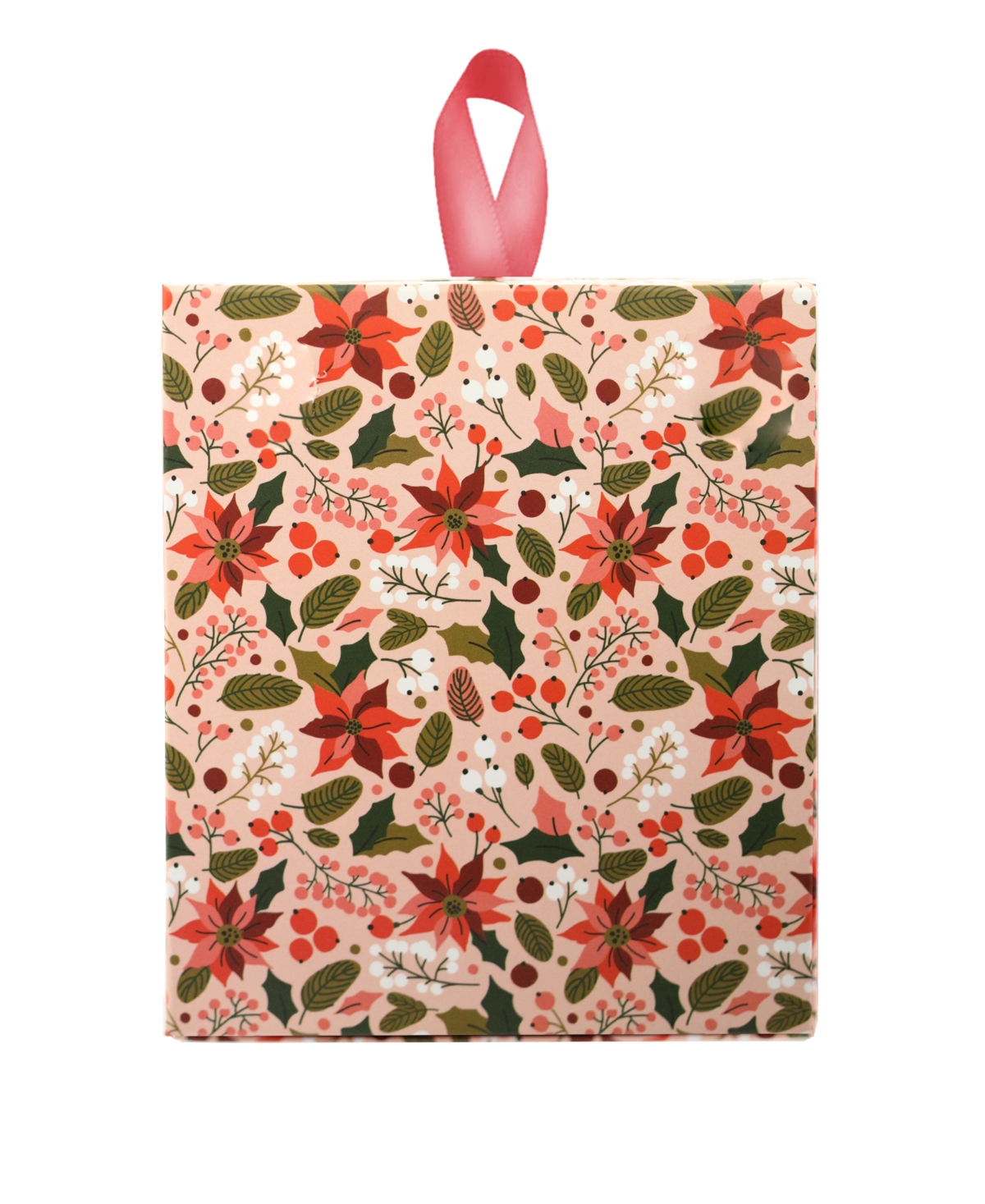 Cubic Zirconia Cross Silver Plate Necklace in Gift Card Box