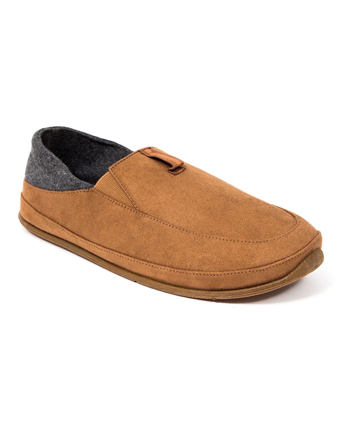 Deer Stags Men's Slippersooz Campo S.u.p.r.o Sock Cushioned Indoor Outdoor Clog Slippers - Dark Gray