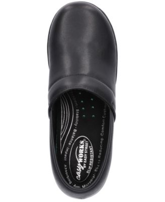 Easy Works by Women's Lead Slip Resistant Clogs