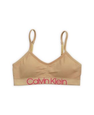 Calvin Klein Girl's Seamless Cropped Bra