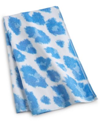 Whim by Martha Stewart - Leopard Yarn-Dyed Hand Towel