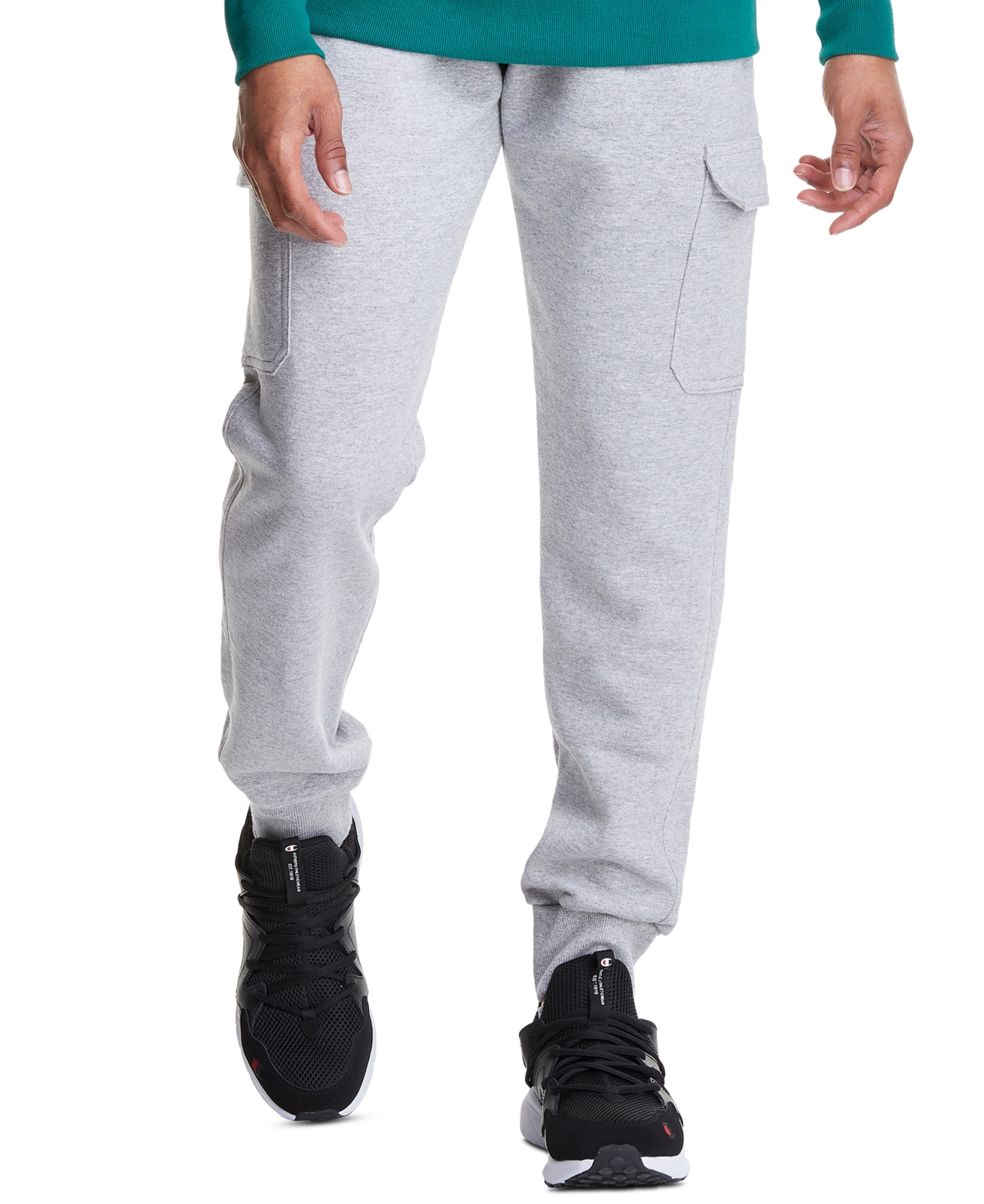Champion Men's Powerblend Cargo Jogger Pants