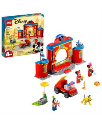 Lego Mickey Friends Fire Truck Station 144 Pieces Toy Set
