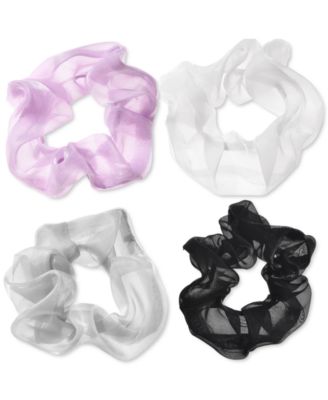 INC International Concepts - 4-Pc. Sheer Hair Scrunchie Set