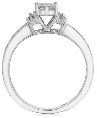 Diamond Promise Ring in 10k White gold (1/4 ct. t.w.)  