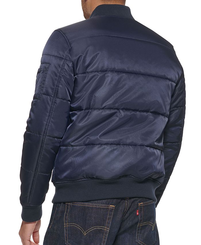 Levi's Men's Quilted Puffer Bomber Jacket & Reviews Coats & Jackets