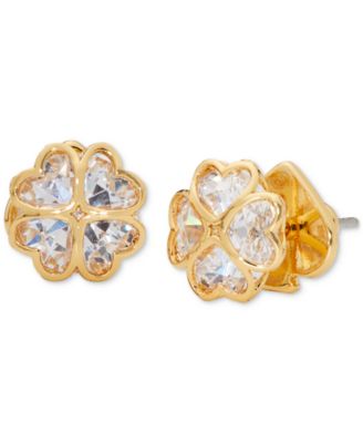 kate spade crystal flower stud earrings