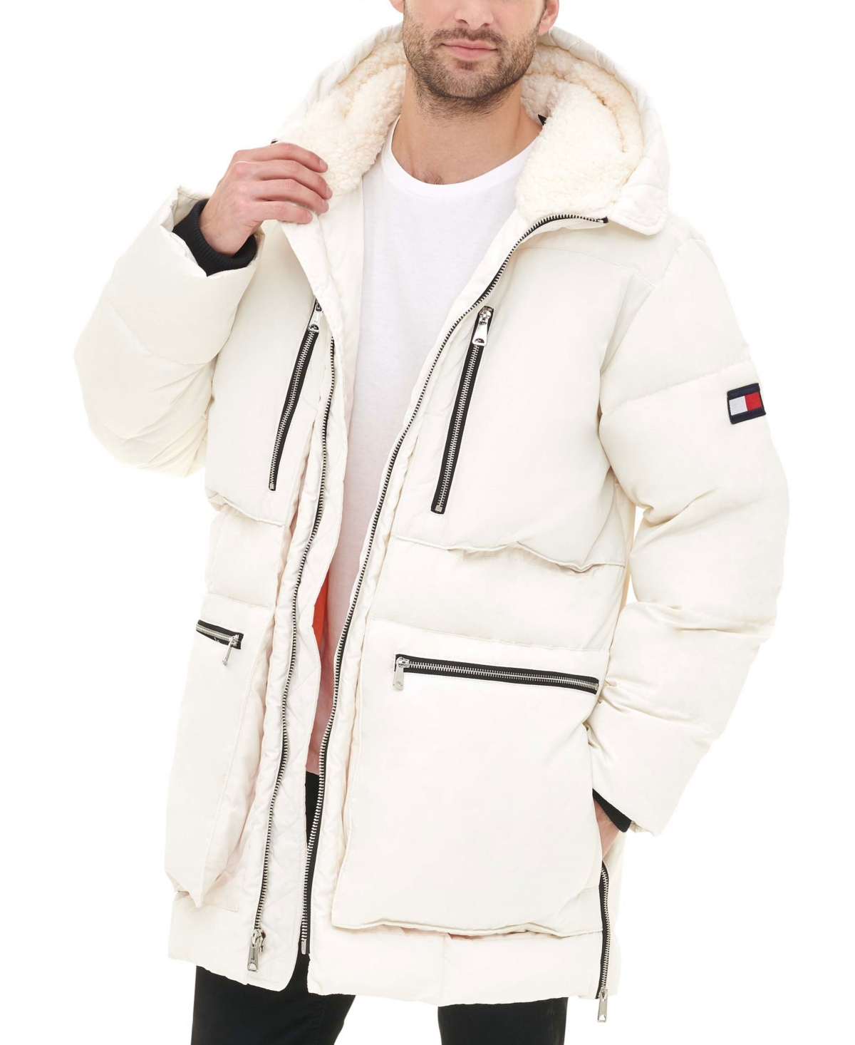 Tommy Hilfiger Men's Hooded Heavyweight Parka Jacket