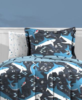 Sharks 5-Piece Comforter Set, Twin