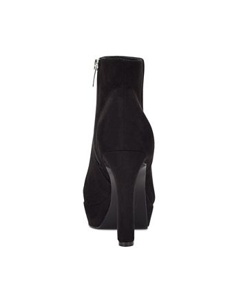nine west glow up platform booties