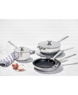 3.5-Qt. Nonstick Stainless Steel Saucier Pan