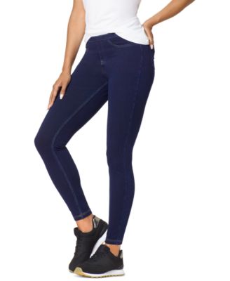 HUE, Pants & Jumpsuits, Hueclassic Stretch Leggings Denim Sizes Small  Retail 440