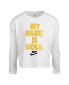 Little Girls My Game Is Gold T-shirt