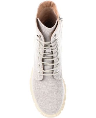 Women's Madelynn Lace Up Lug Sole Combat Boots