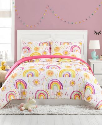Rainbows and Suns 2 Piece Comforter Set, Twin/Twin XL