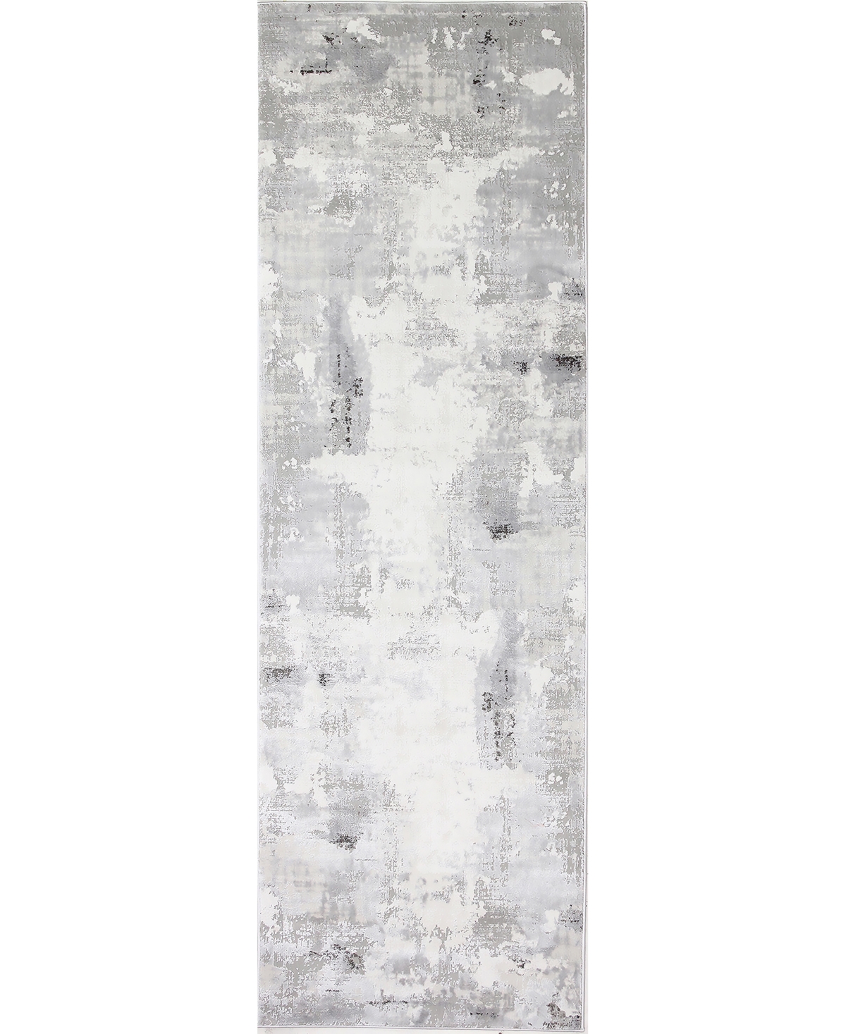 Closeout! Bashian Isle IS109 2'6" x 8' Runner Rug - Beige/Gray