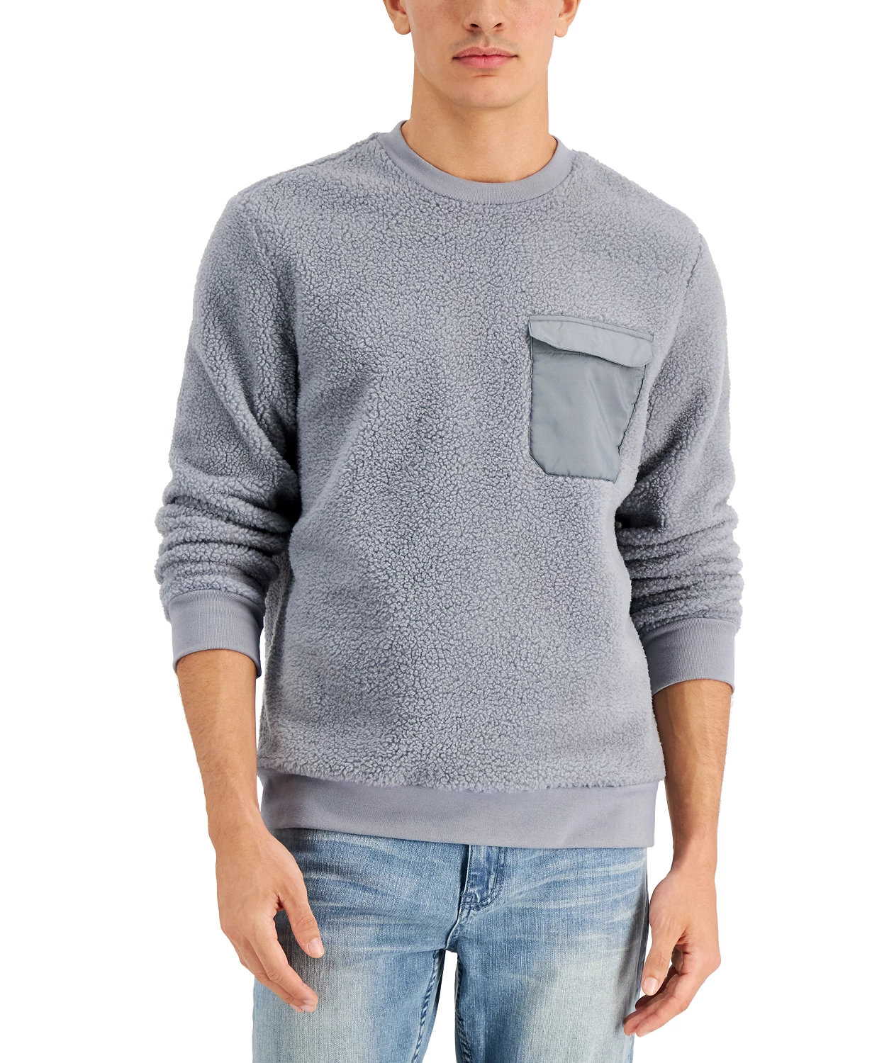 Macy’s: Men’s Alfani Fleece Sweatshirt $6.96