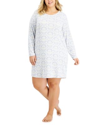 Charter Club Plus Size Soft Knit Sleep Shirt, Created for Macy's - Macy's
