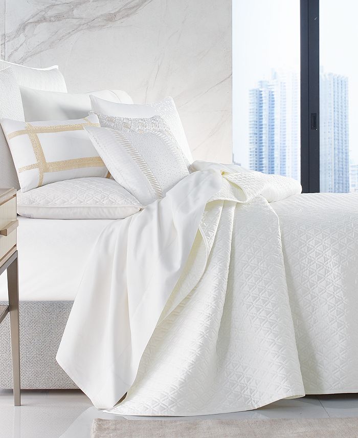 Hotel Collection Intersect Coverlet, King, Created for Macy's Macy's