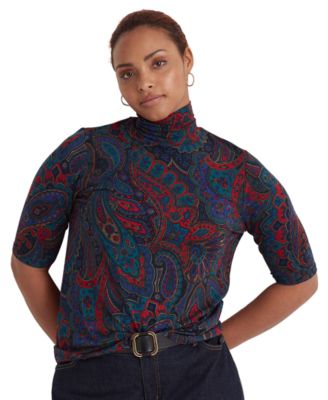 ralph lauren jersey turtleneck