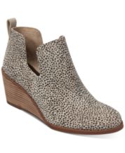 White wedge booties on sale