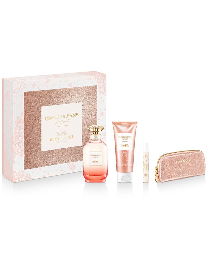 COACH 4-Pc. COACH Dreams Sunset de Parfum Gift Set & Reviews - Perfume - Beauty - Macy's