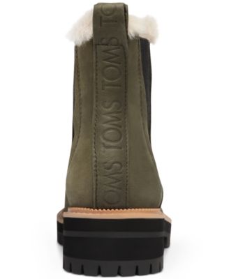 Women's Dakota Cozy Water-Resistant Chelsea Lug Booties